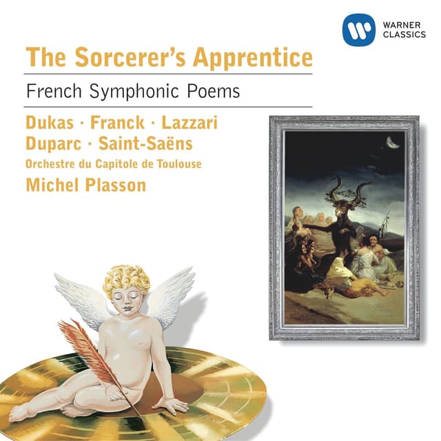 Album cover art for The Sourcerer's Apprentice: French Symphonic Poems