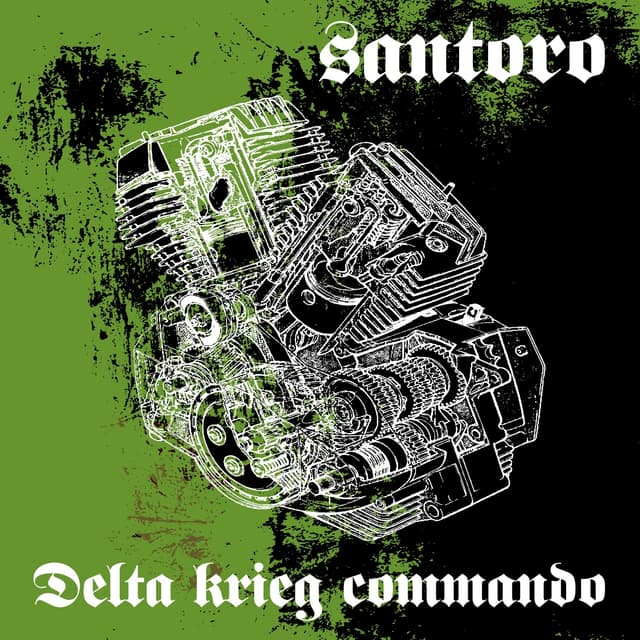 Album cover art for Delta Krieg Commando