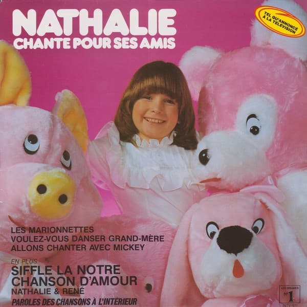 Album cover art for Nathalie Chante pour Ses Amis