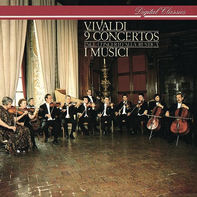 Album cover art for Vivaldi: 9 Concertos for Strings