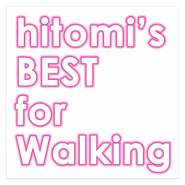Album cover art for hitomi's BEST for Walking