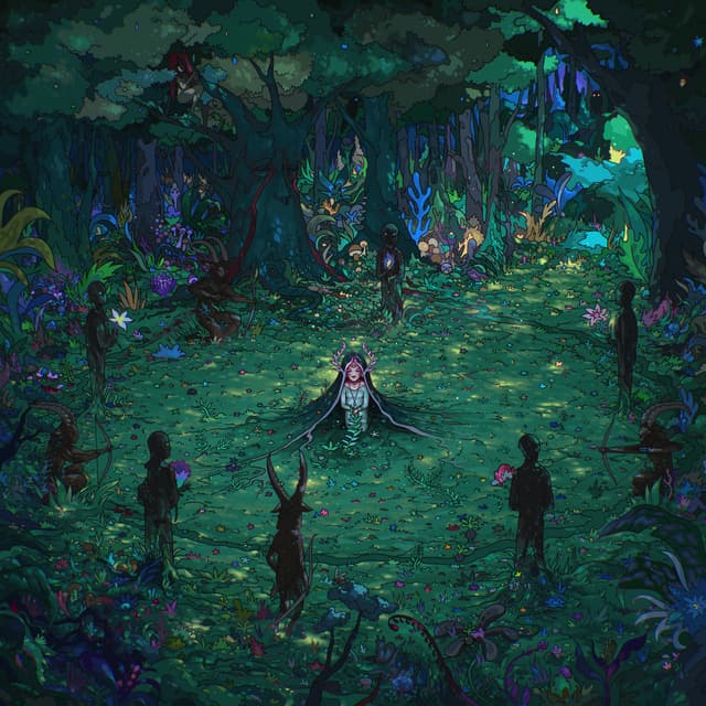 Album cover art for Garden of Lucid
