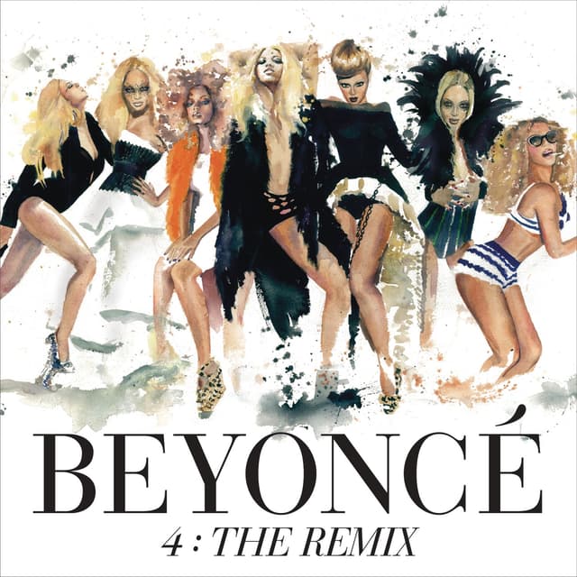 Album cover art for 4: The Remix