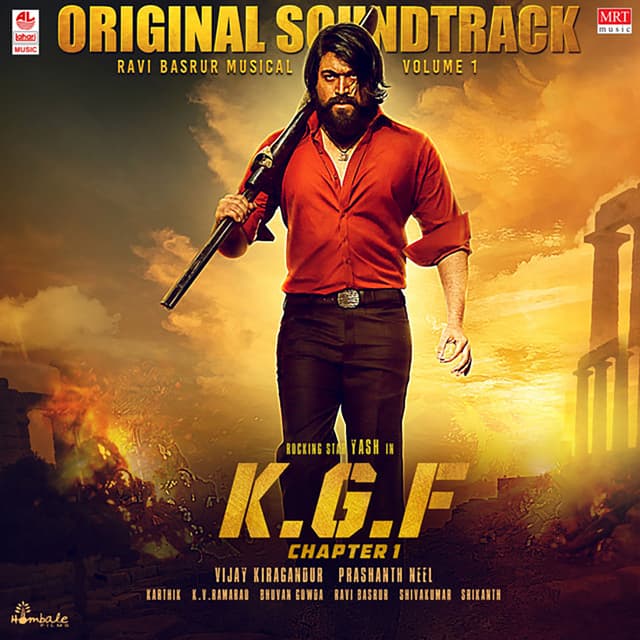 Album cover art for KGF, Vol. 1