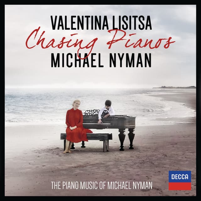 Album cover art for Chasing Pianos : The Piano Music Of Michael Nyman
