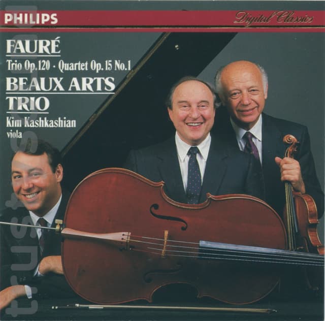 Album cover art for Fauré: Piano Quartet Op. 15 No. 1 - Piano Trio Op. 120
