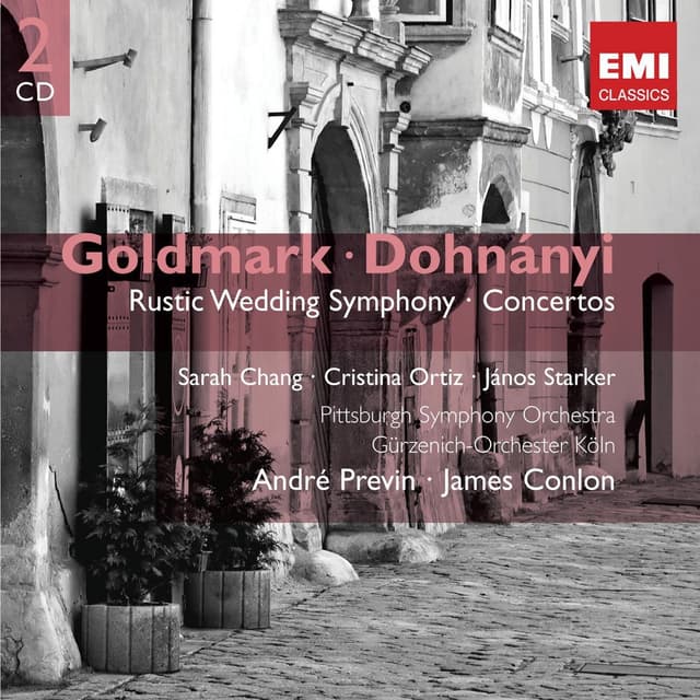 Album cover art for Goldmark & Dohnanyi : Orchestral Works