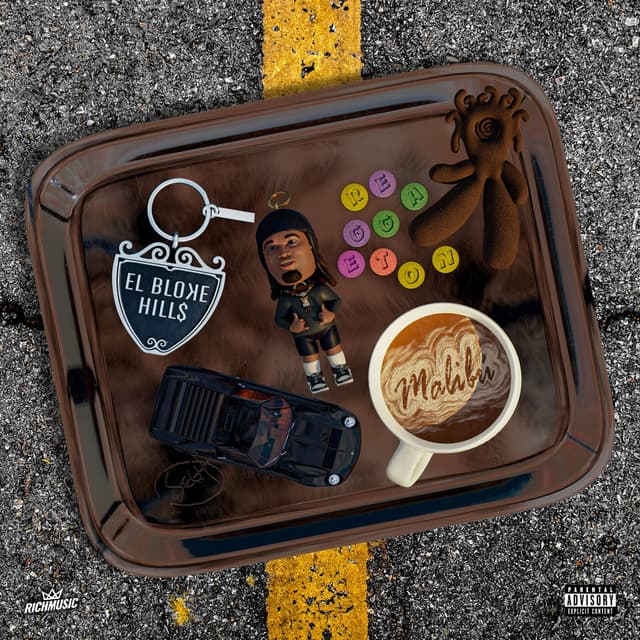 Album cover art for El Bloke Hills