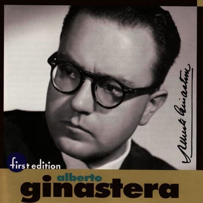 Album cover art for Alberto Ginastera