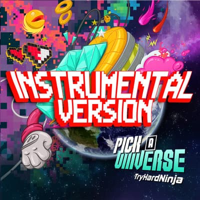 Album cover art for Pick a Universe (Instrumental Version)