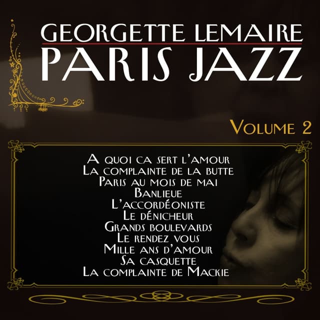 Album cover art for Paris Jazz, Vol. 2