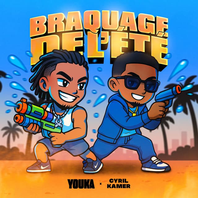Album cover art for Braquage de l'été