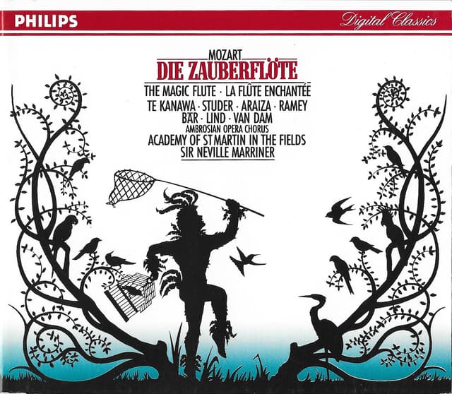 Album cover art for Mozart: Die Zauberflöte