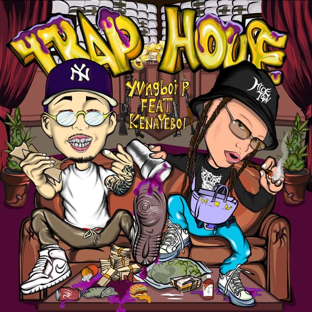 Album cover art for Trap House (feat. Kenayeboi) - Single