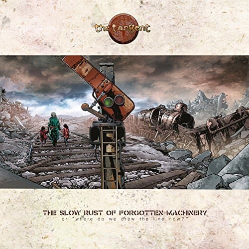 Album cover art for The Slow Rust of Forgotten Machinery