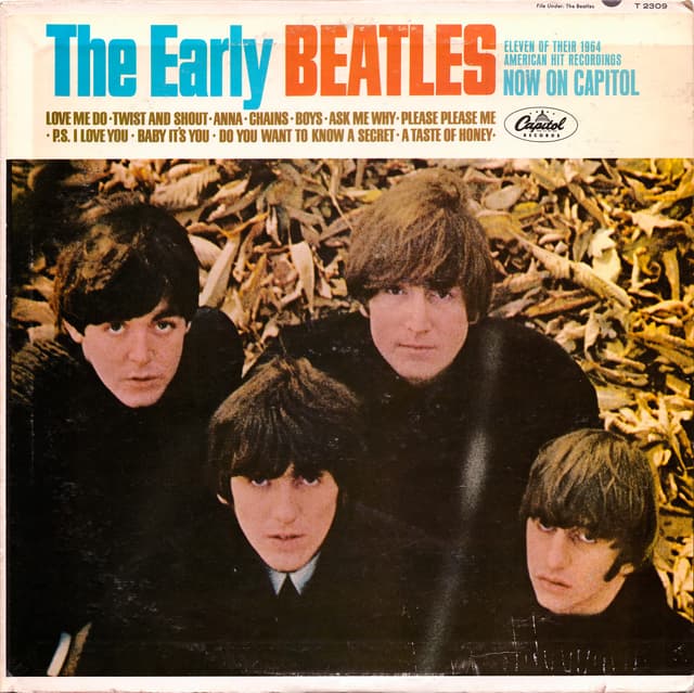 Album cover art for The Early Beatles