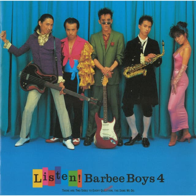 Album cover art for LISTEN! BARBEE BOYS 4