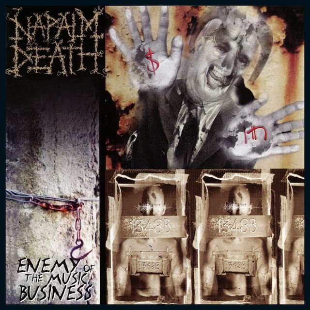 Album cover art for Enemy of the Music Business