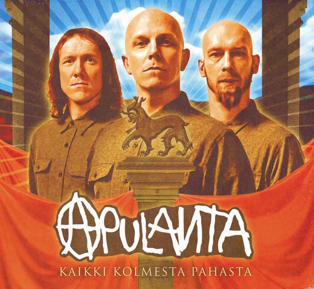 Album cover art for Kaikki Kolmesta Pahasta
