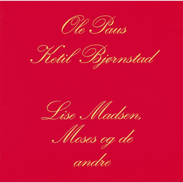 Album cover art for Lise Madsen, Moses og de Andre