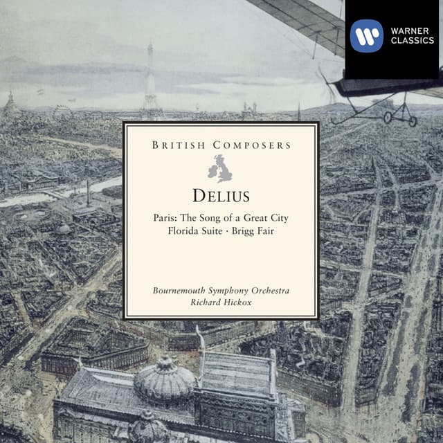 Album cover art for Delius: Paris, Florida Suite, Brigg Fair