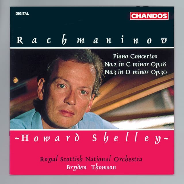 Album cover art for Rachmaninoff: Piano Concertos Nos. 2 & 3