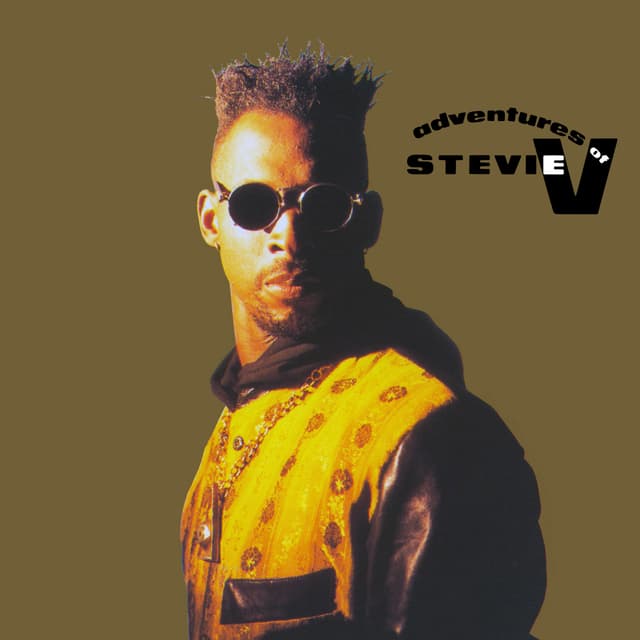 Album cover art for Adventures of Stevie V