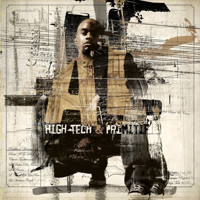 Album cover art for High Tech & Primitif