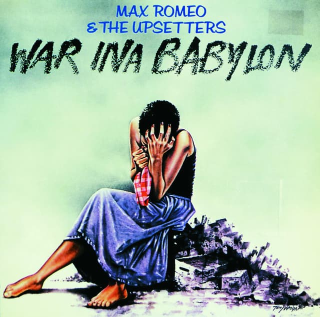 Album cover art for War ina Babylon