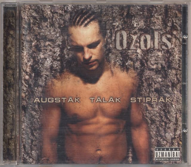 Album cover art for Augstāk tālāk stiprāk