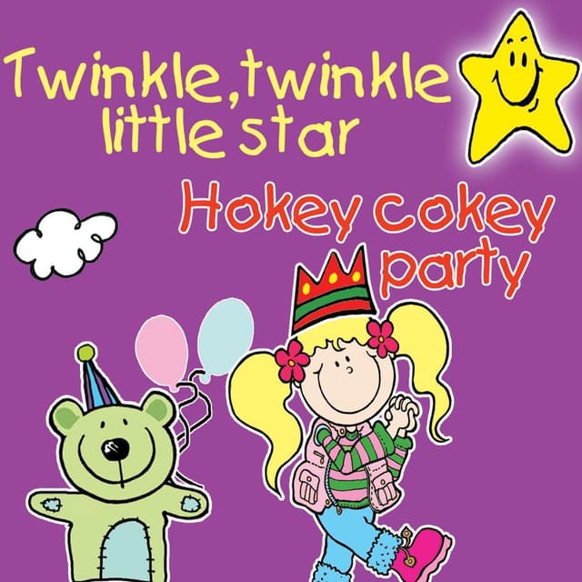 Album cover art for Twinkle Twinkle Little Star & Hokey Cokey Party