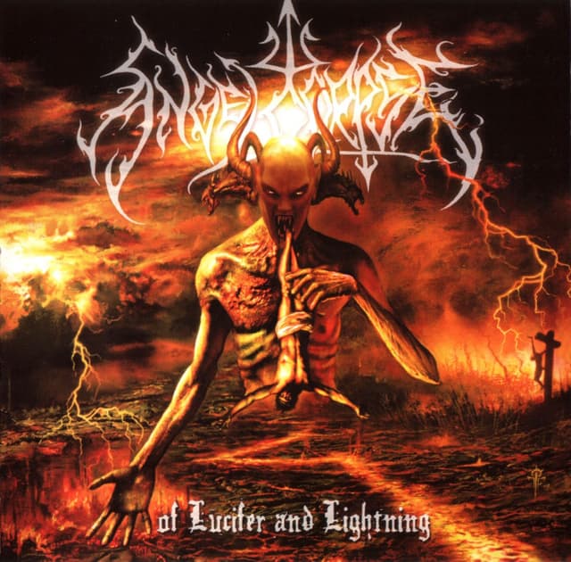 Album cover art for Of Lucifer And Lightning