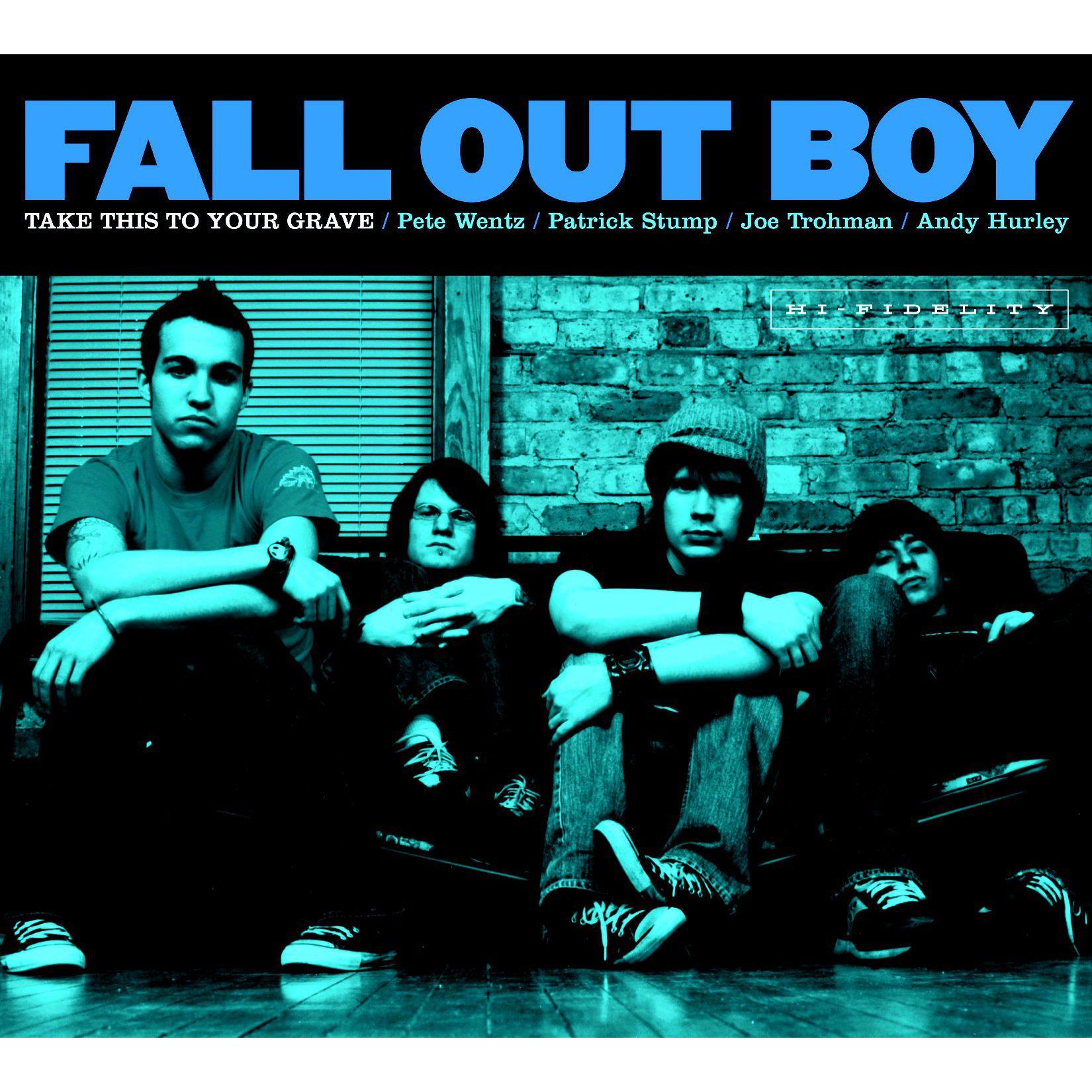 Lyrics | Fall Out Boy | Reinventing the Wheel to Run Myself Over, image size:1650x1650