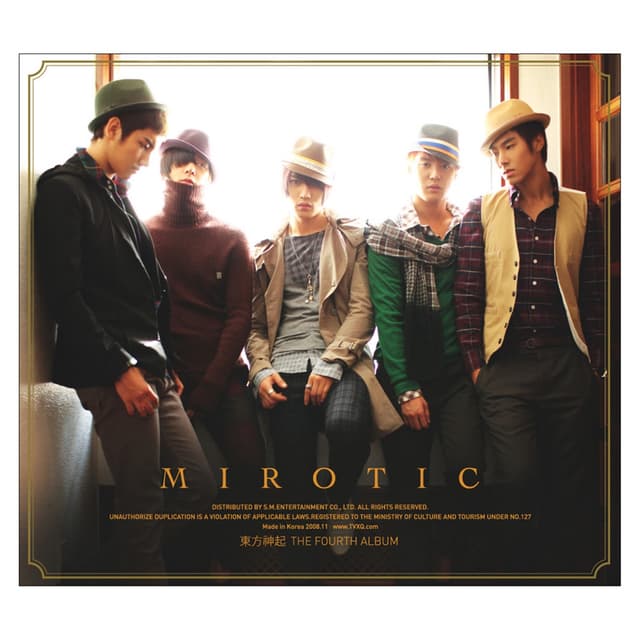 Album cover art for MIROTIC - The 4th Album Special Edition