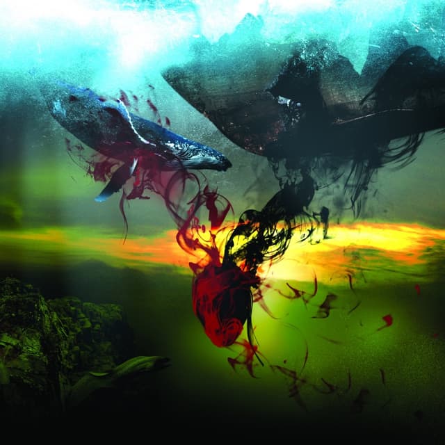 Album cover art for And We Wept The Black Ocean Within