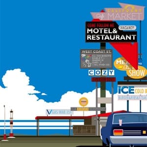 Album cover art for カリフォルニー