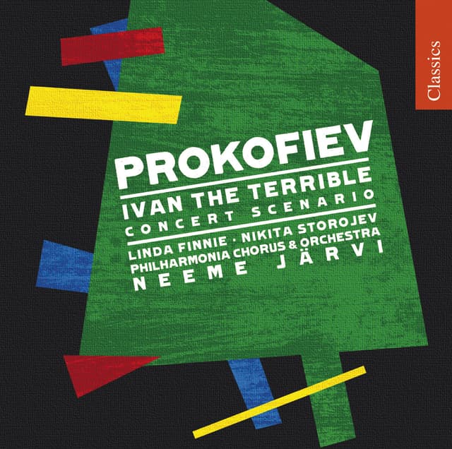 Album cover art for Prokofiev: Ivan Le Terrible