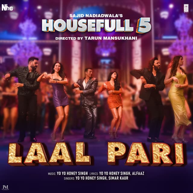 Album cover art for Laal Pari (From "Housefull 5")
