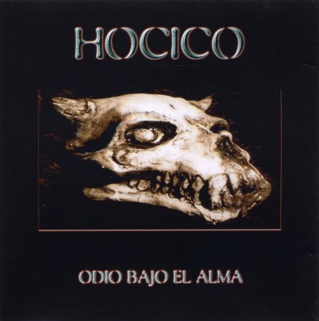 Album cover art for Odio Bajo El Alma