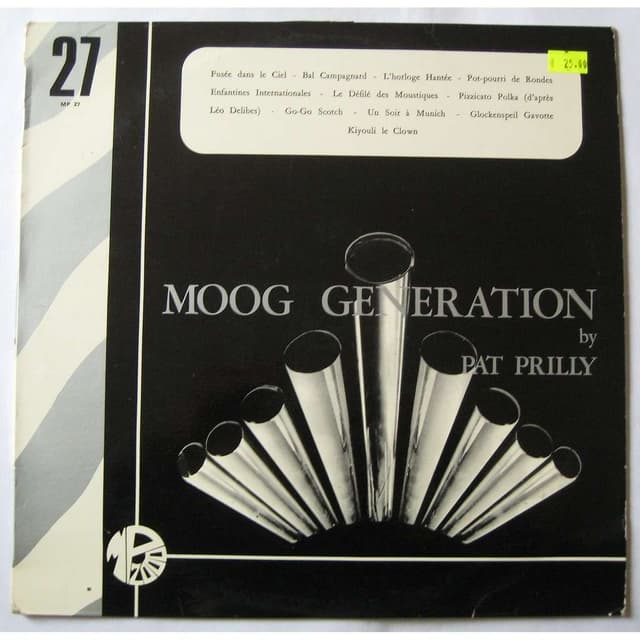 Album cover art for Moog Generation