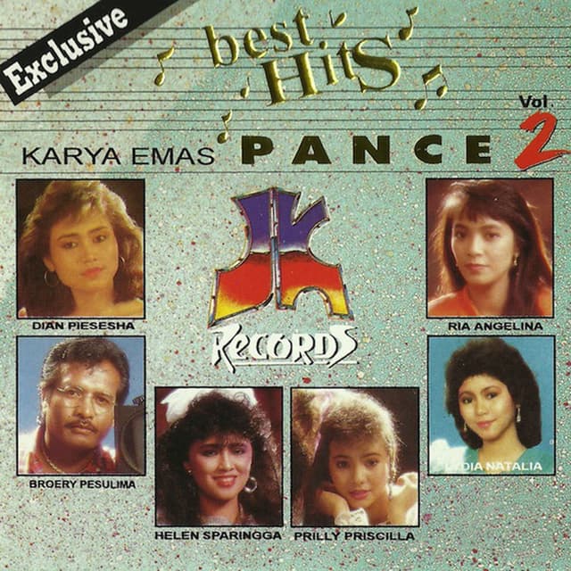 Album cover art for Best Hits Pance Vol 2