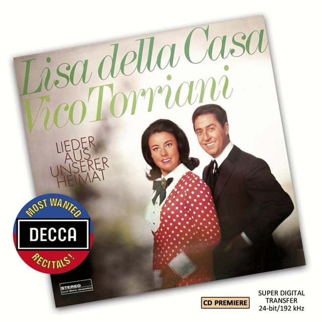 Album cover art for Lisa Della Casa & Vico Torriani - Lieder Aus Unserer Heimat