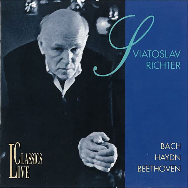 Album cover art for Bach - Haydn - Beethoven : Sviatoslav Richter, Piano