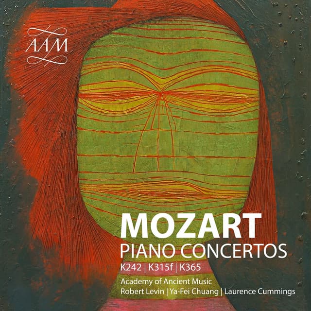 Album cover art for Mozart: Piano Concertos Nos. 7 & 10