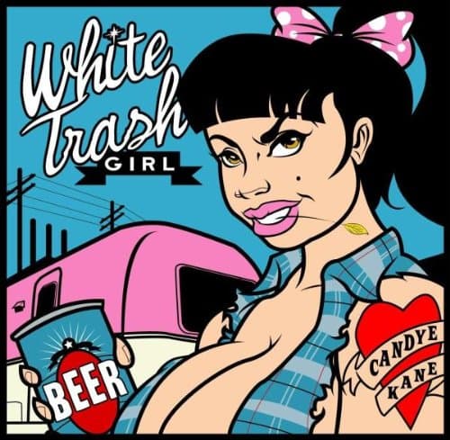 Album cover art for White Trash Girl