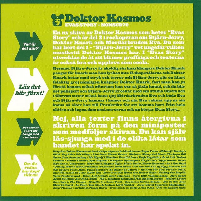 Album cover art for Evas Story