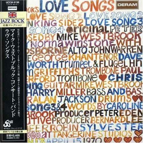 Album cover art for Mike Westbrook's Love Songs