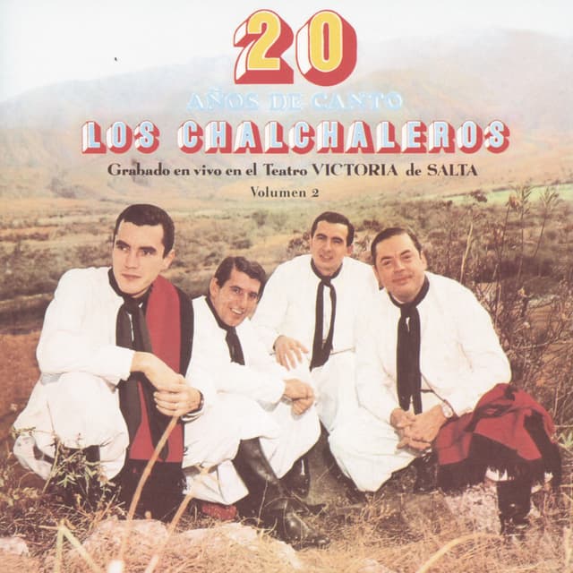 Album cover art for 20 Años de Canto - Volumen 2