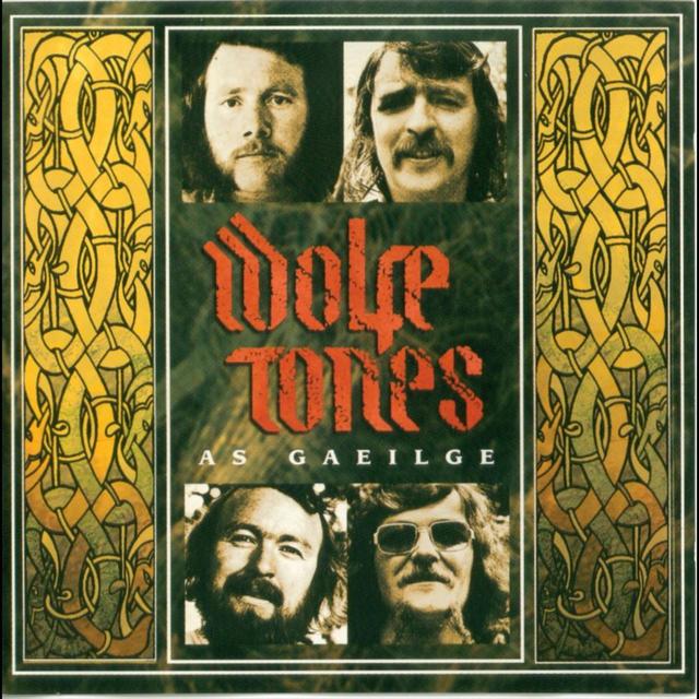 Album cover art for As Gaéilge