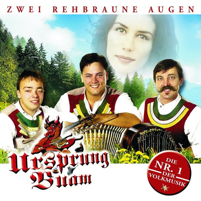 Album cover art for Zwei Rehbraune Augen
